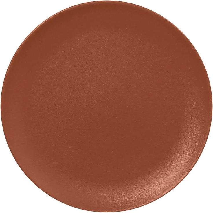 RAK Porcelain Neofusion terra brown Teller flach coupe Ø 26.7 cm / Ht. 2.7 cm