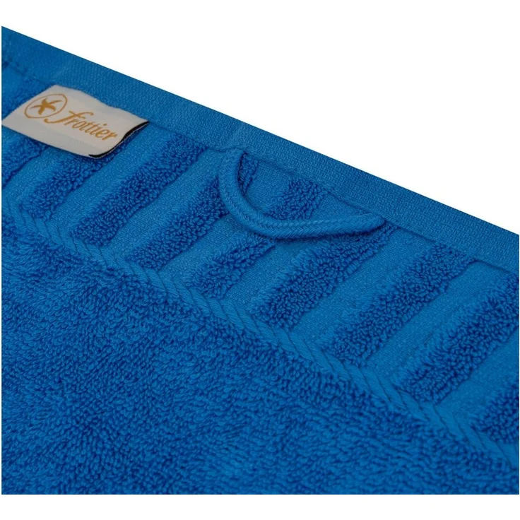 Gästetuch uni mittelblau, 30 x 50 cm – Bild 3
