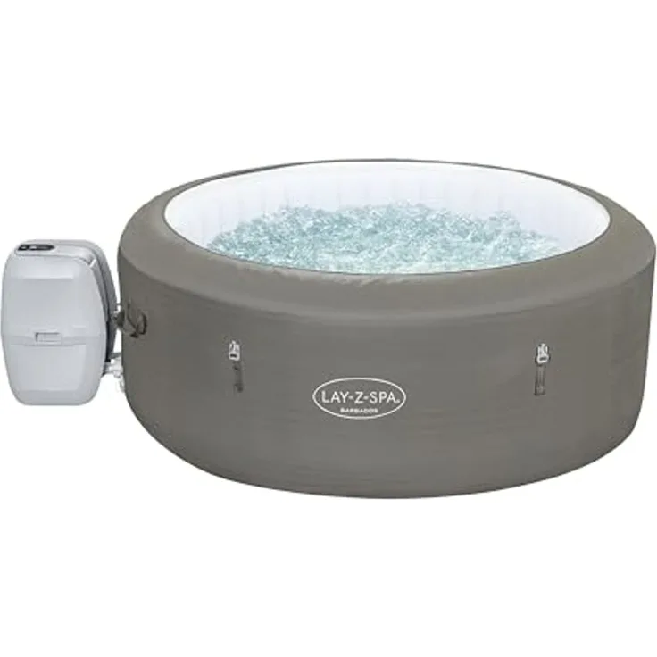 Bestway® LAY-Z-SPA® WLAN-Whirlpool Barbados AirJet Außenwhirlpools 180x66 cm