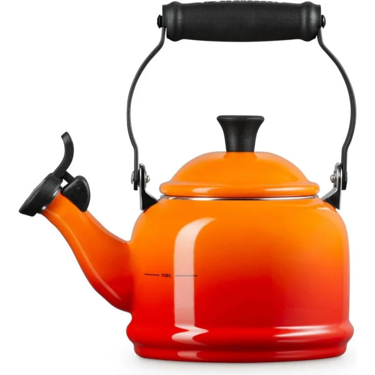 Le Creuset Wasserkessel Demi Ofenrot - Orange – Bild 5