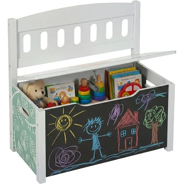 Kinderbank mit Stauraum & Tafel 10052720 – Bild 1