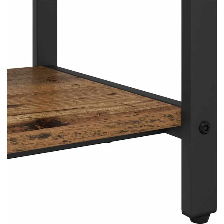 vidaXL Garderobenständer 95 x 34 x 184 cm Altholz Holzwerkstoff 879963 – Bild 8