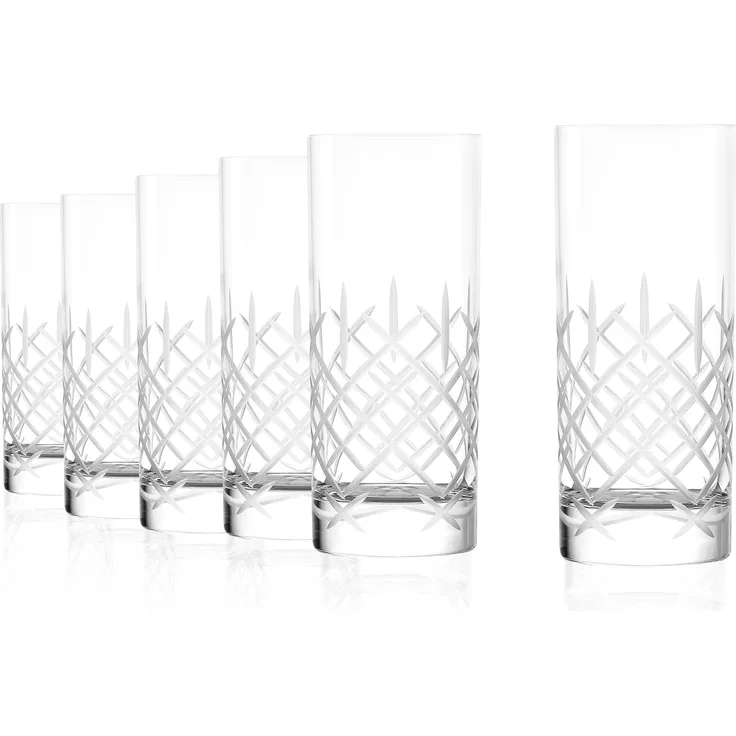 Stölzle Lausitz NEW YORK BAR CLUB Longdrinkbecher 405 ml 6er Set