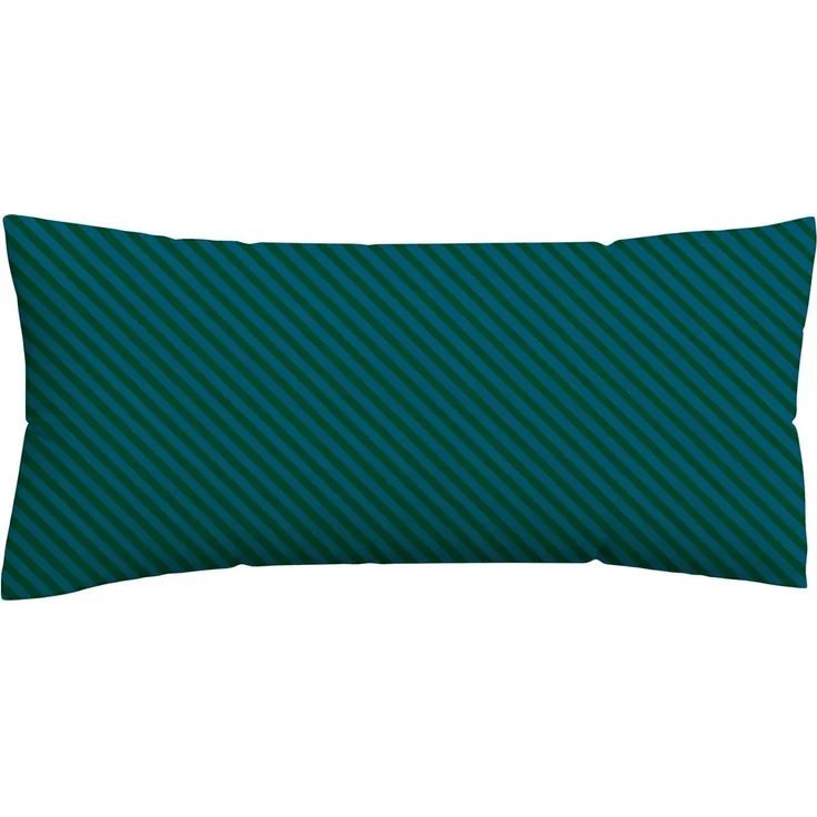 Schlafgut Kissenbezug Premium Kissenbezug Woven Fade Satin (1 St), (1 Stück), Ton-in-Ton Reißverschluss, Fadendichte von 300tc, Streifen, OEKO Tex