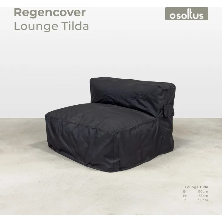 osoltus Wetter Schutzhaube schwarz f. Tilda Modular Sitzelement – Bild 2