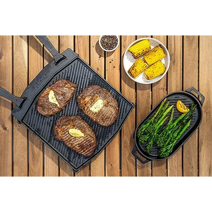 Ooni doppelseitige Grillpfanne aus Gusseisen – Bild 10
