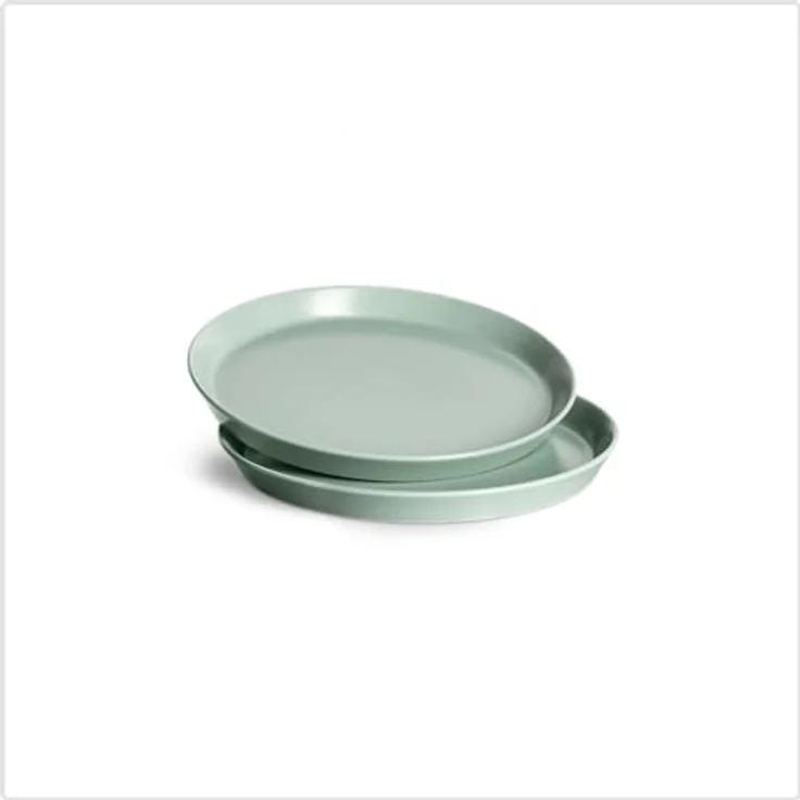 Springlane Geschirr-Set Sweet Scandi, Keramik, in verschiedenen Ausführungen und Sets, Keramik, 2er-Set Frühstücksteller Ø 19cm, spülmaschinen- & mikrowellengeeignet – Bild 2