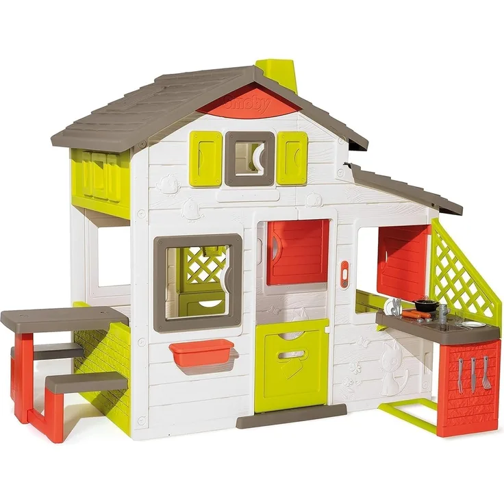 Smoby Neo Friends House Playhouse + Kitchen