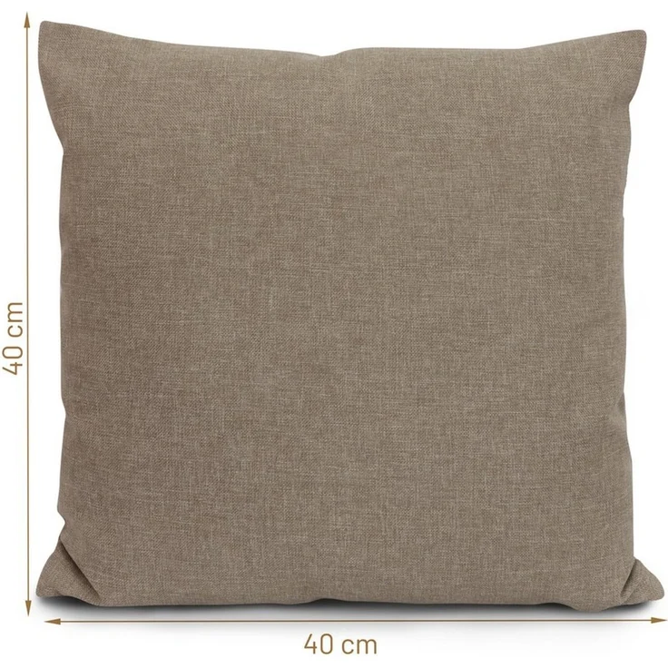 Herlag Dekokissen SUNNY Outdoor, Garten, Wetterfest, 40x40 cm oder 50x50 cm, 9 Farben, mit Innenkissen – Bild 4