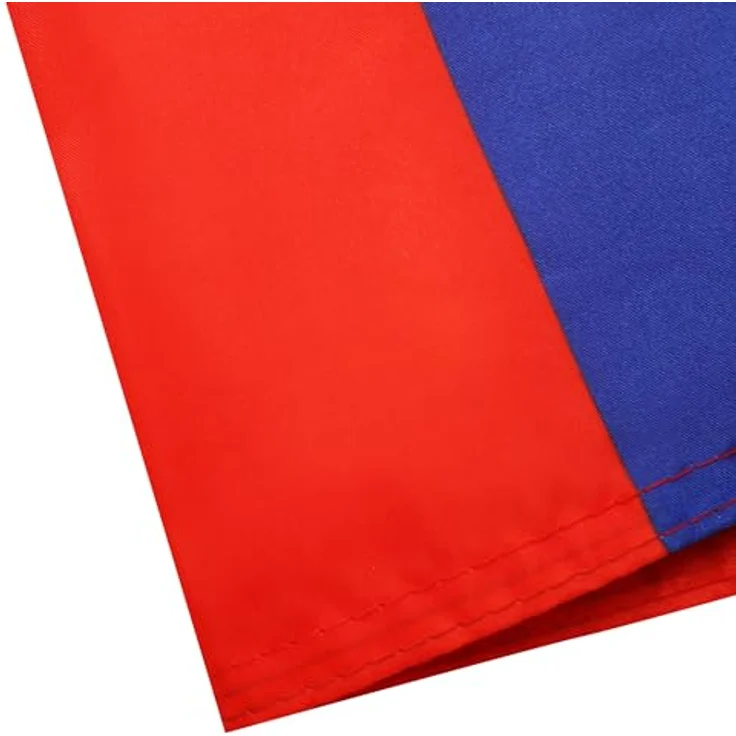 AZ FLAG 2er-Set Flaggen Taiwan 90x60 cm Polyester 100D 2 Ösen | Für innen und außen Republik China dekorative Flagge 台灣 doppelte Nähte und verstärkte Kanten mit Metallösen 100D Polyester – Bild 4