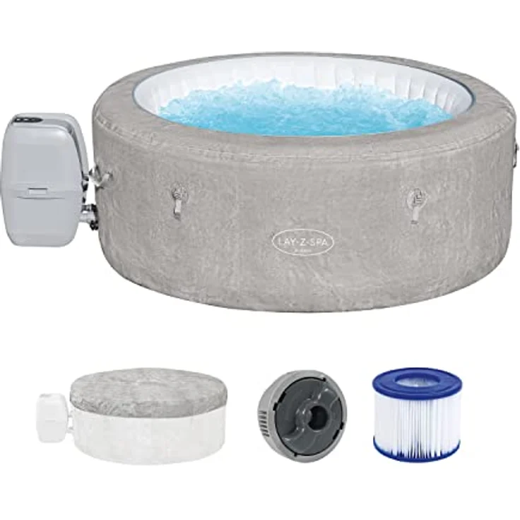 LAY-Z-SPA® Whirlpool Zurich AirJet™ Ø 180 x 66 cm, rund – Bild 5