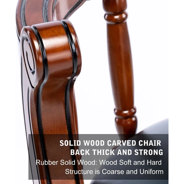 Barhocker aus Holz mit Kuhfellbezug, 360° drehbar, mit Rückenlehne, Barhocker in Tresenhöhe für Küche, Esszimmer und Bar – Blau2 – 54,8 x 54,8 x 96 cm – YOUDENOVA – Bild 9