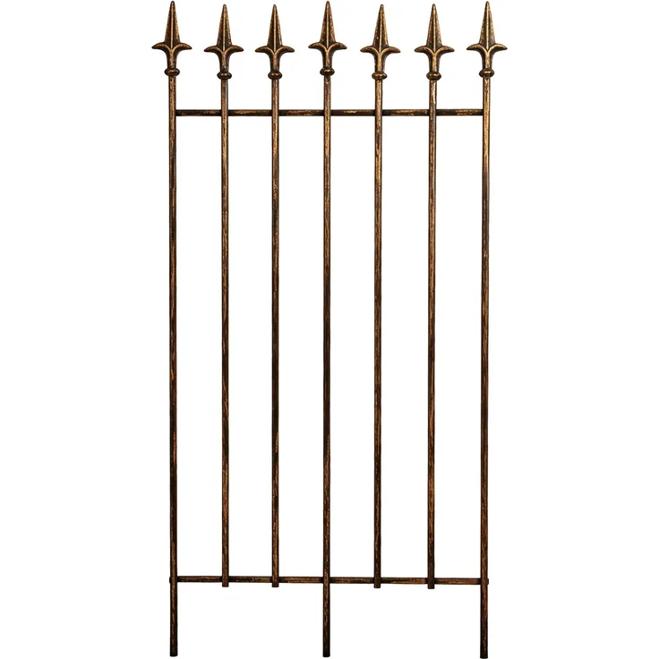 Rankgitter FREYA 2er Set - 50x0,7x100cm, Metall, Bronze | Rankhilfe Kletterpflanzen Gartendekoration – Bild 4