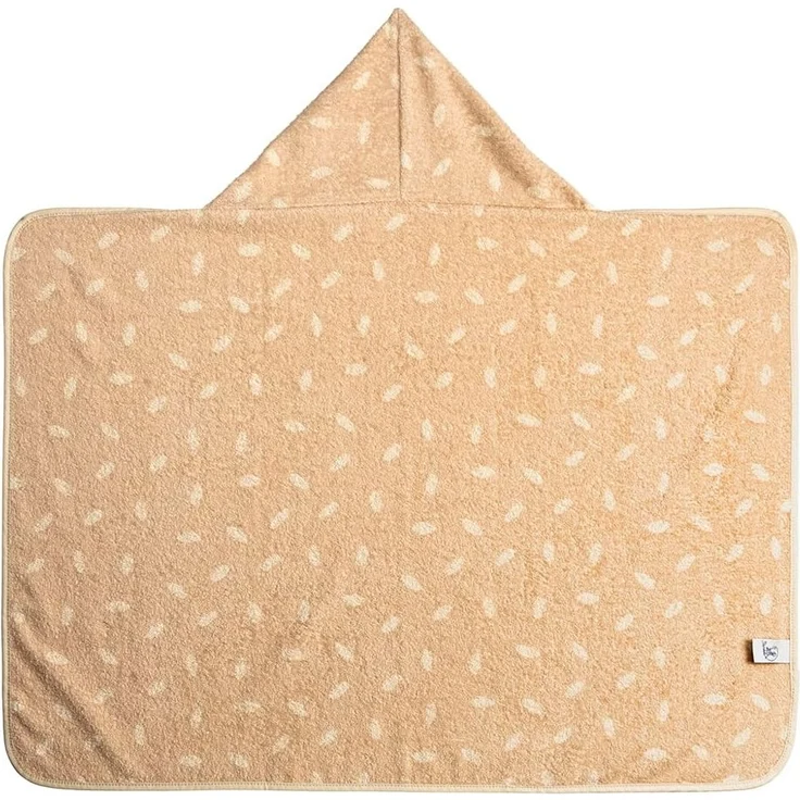 Sterntaler Kapuzen Badetuch aus Jaquard Frottee 100x70 cm mit Applikation Ente Edda Lou, – Bild 2
