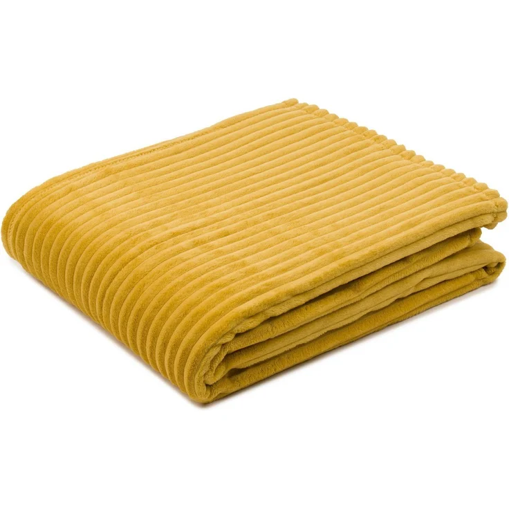 Wohndecke Feincord Kuscheldecke, Gözze, flauschig weich und wohlig warm – Bild 1