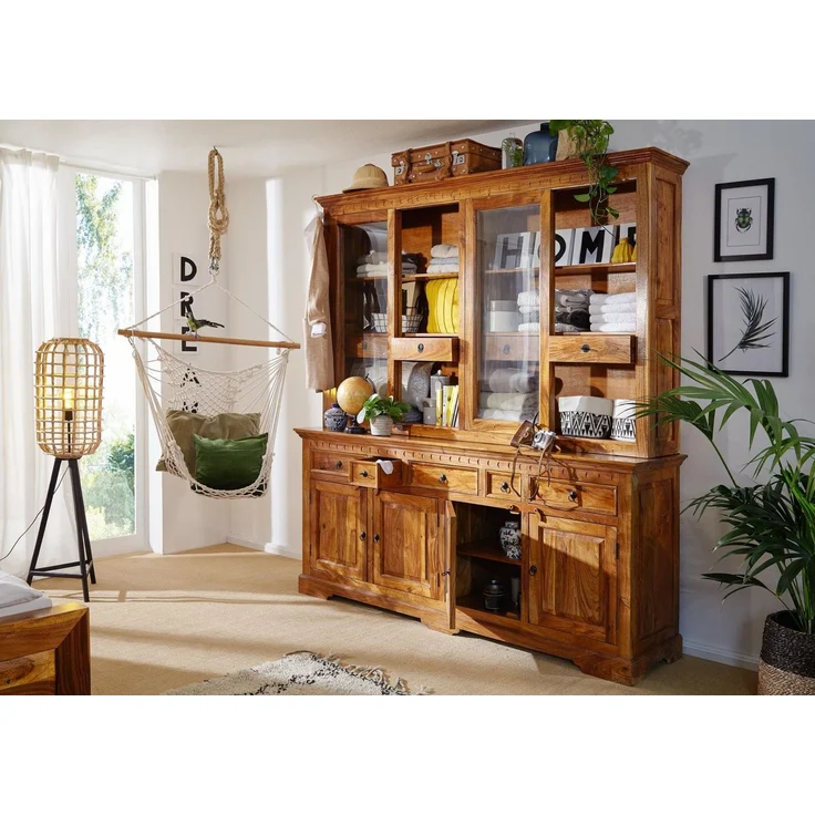 Buffet Akazie 204x50x220 honig lackiert OXFORD #0340 – Bild 4