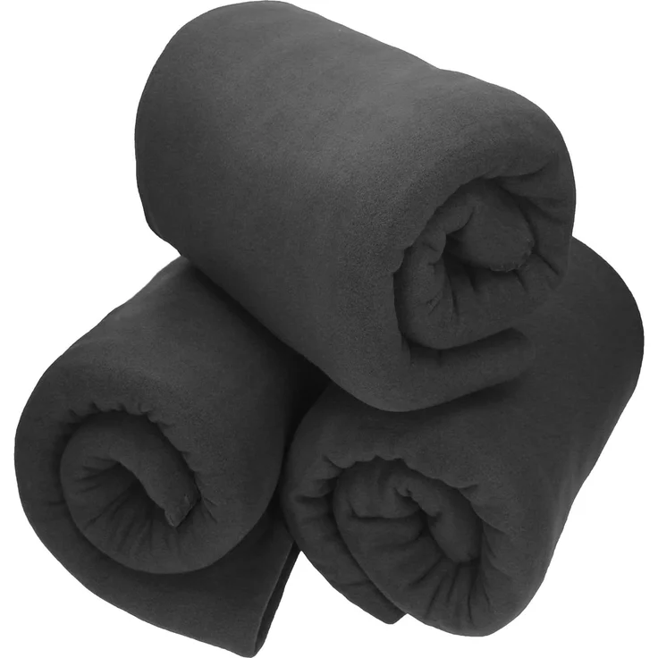 Wohndecke 3 Stück Fleecedecke Kuscheldecke Sofadecke Größe 130x170 cm, Betz, Qualität 180 g/m² – Bild 1