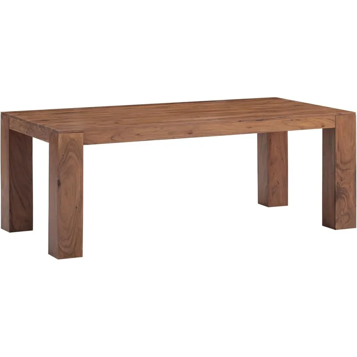 Großer Esstisch aus Holz 200x100 cm | Küche & Esszimmer Tisch | massivum