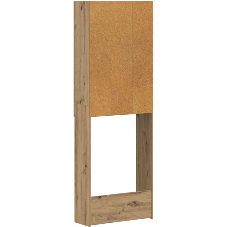 vidaXL Toilettenschrank ALKMAAR Artisan-Eiche 66 x 25,5 x 190 cm 896264 – Bild 5