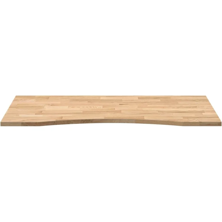 vidaXL Schreibtischplatte Unbehandelt 120x50x2,5 cm Massivholz Eiche 4009009 – Bild 5