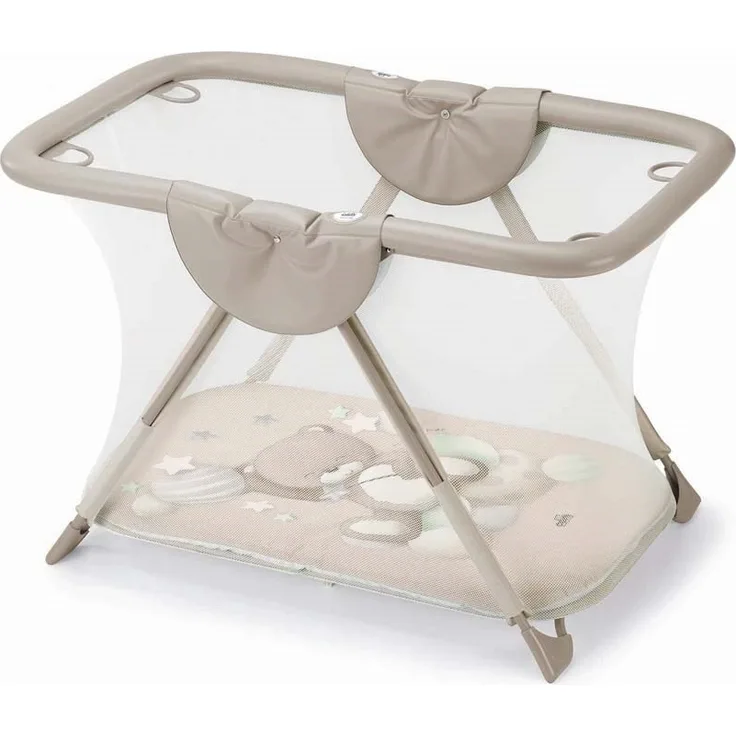 CAM Laufgitter Brevettato Millegiochi | Zusammenklappbarer Laufstall für Babys und Kleinkinder bis 15 kg