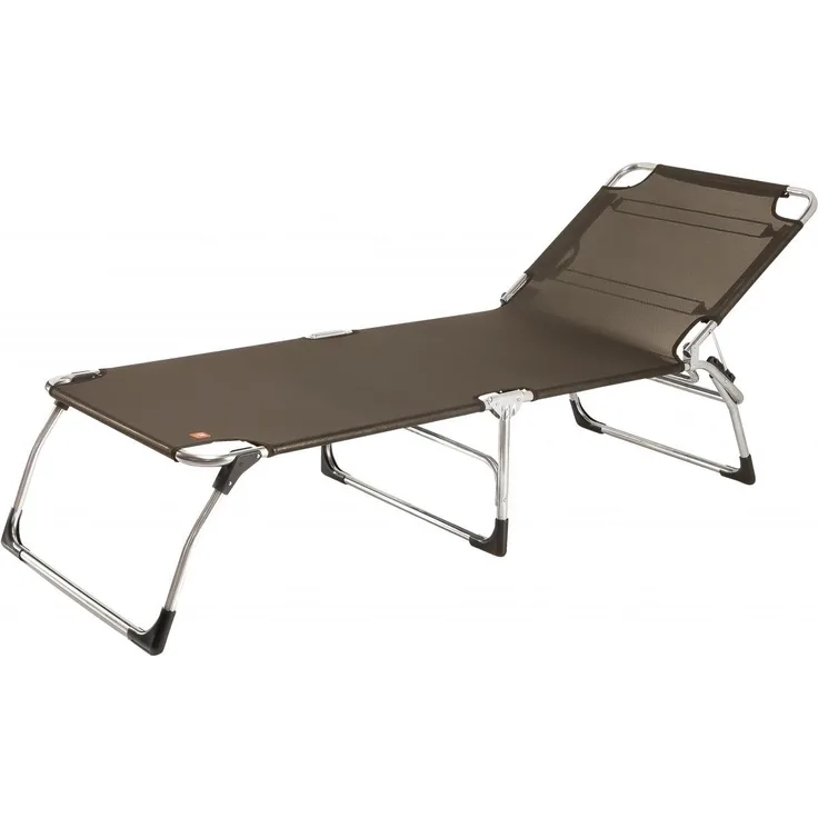 AMIGO BIG Schwarz Sonnenliege Aluminium Dreibeinliege FIAM