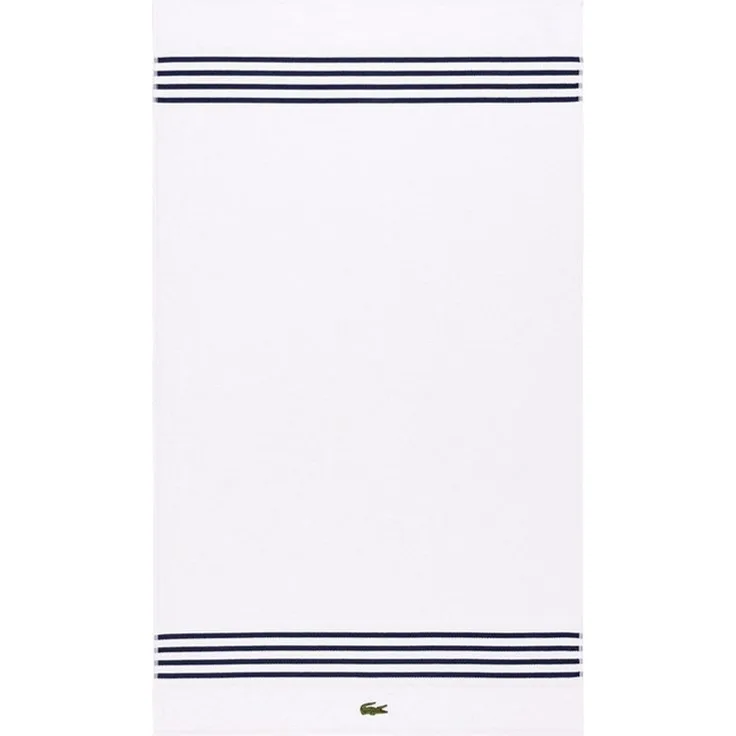 Lacoste Badetuch Lcourtli Badetuch, 100% Baumwolle (1-St)
