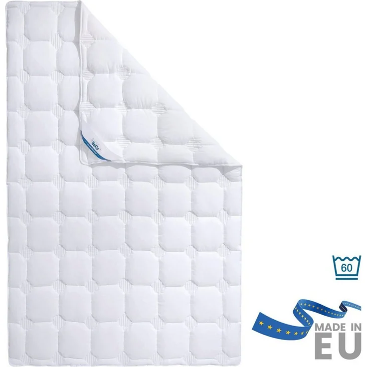 Beco Microfaserbettdecke Medibett Cotton Soft, Bettdecken für Sommer und Winter, Decke, Füllung: Polyester, Bezug: 80% Polyester, 20% Baumwolle, Bettdecke 135x200 cm, allergiker geeignet (Hausstauballerker) – Bild 1