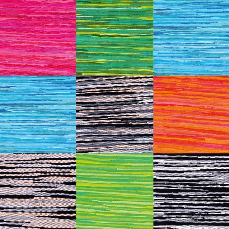 Flickenteppich handgewebter Teppich aus Baumwolle, stylischer und strapazierfähiger Fleckerlteppich in vielen verschiedenen modischen Ausführungen erhältlich (70 x 180cm / pink - rosa) – Bild 6