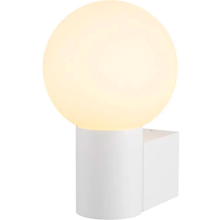 SLV VARYT, Wandaufbauleuchte, rund, 1x max. 6W E14, weiß - Aufbaustrahler