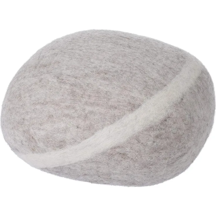 myfelt Hocker Pouf Béla Kieselstein Filz Beige (S) A-KS-017-S