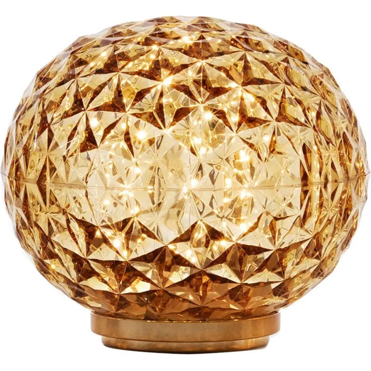 Mini Planet Tischlampe gelb