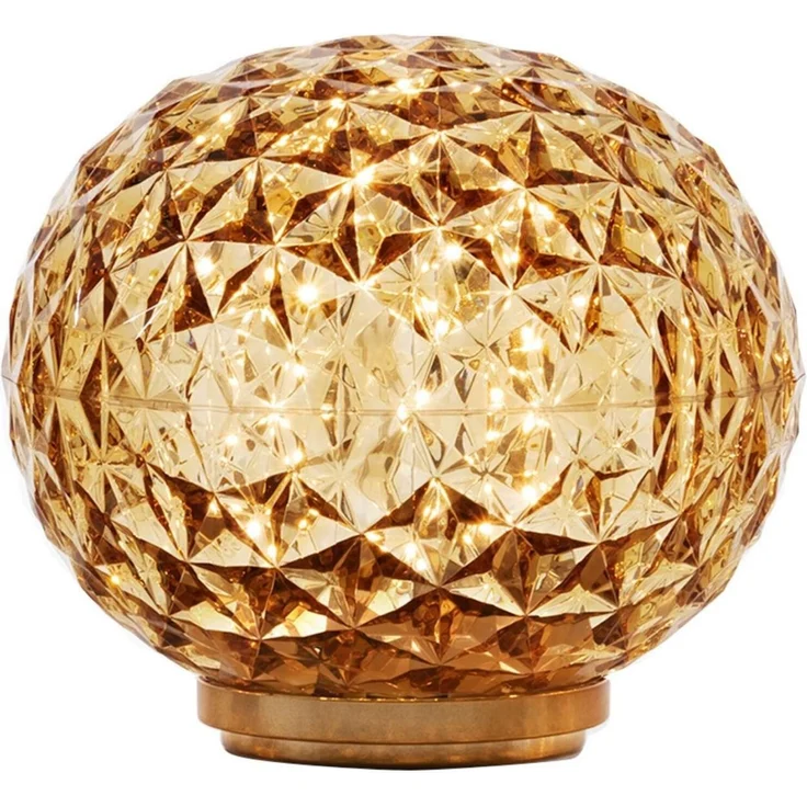 Mini Planet Tischlampe gelb – Bild 1