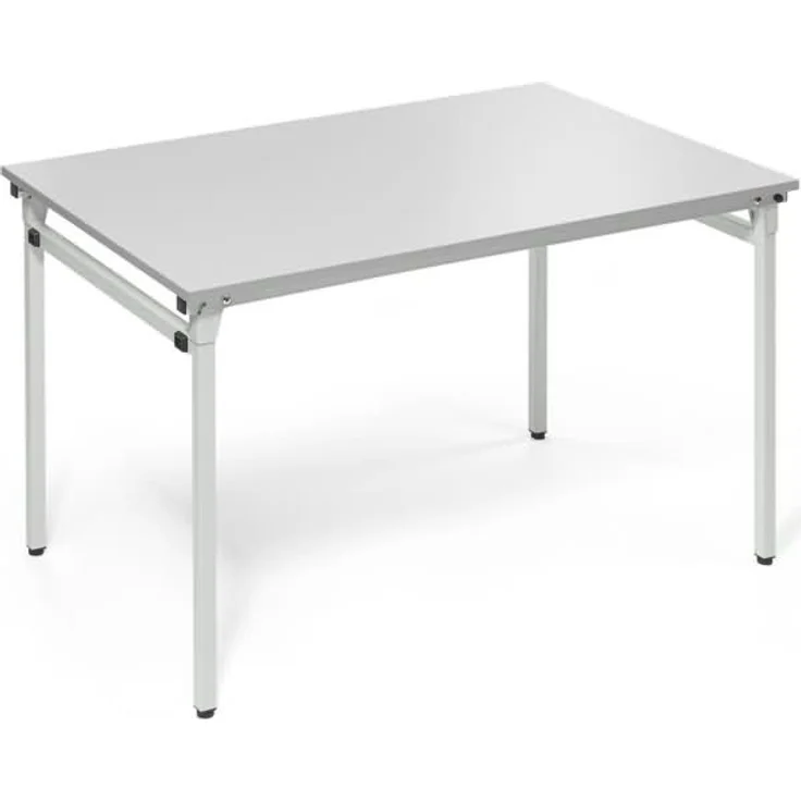 Soennecken Klapptisch 4-Fuß 1.200x800mm Gestell lichtgrau Platte licht
