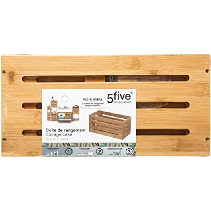5five Aufbewahrungsbox/Organizer für Badzubehör – Korb – Bild 2