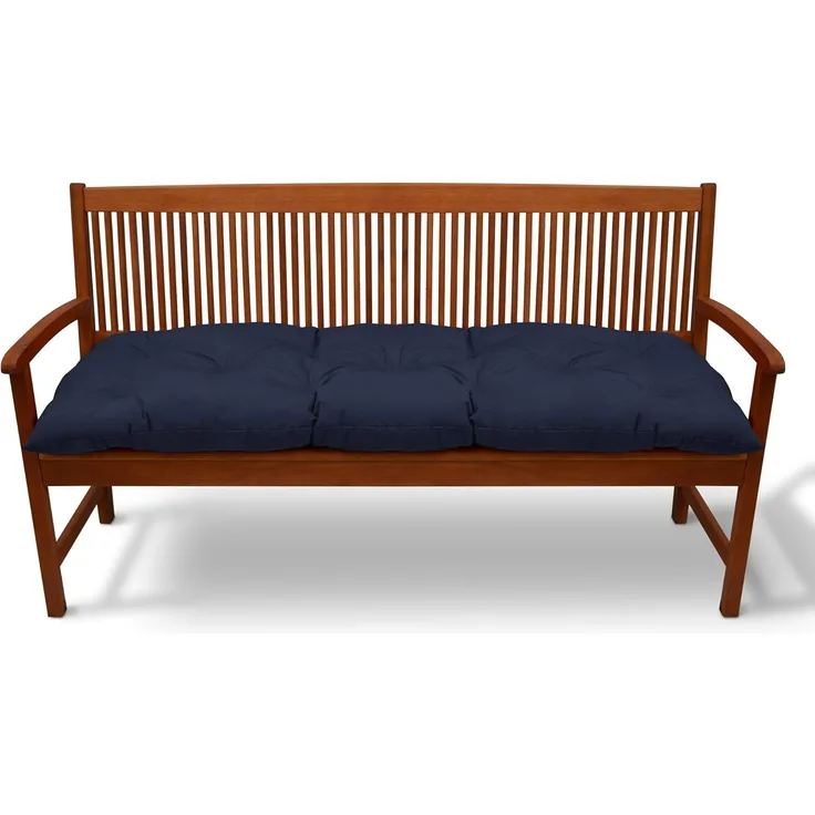 Beautissu Bankpolster Flair BK Dunkelblau, 150 x 50 x 10 cm