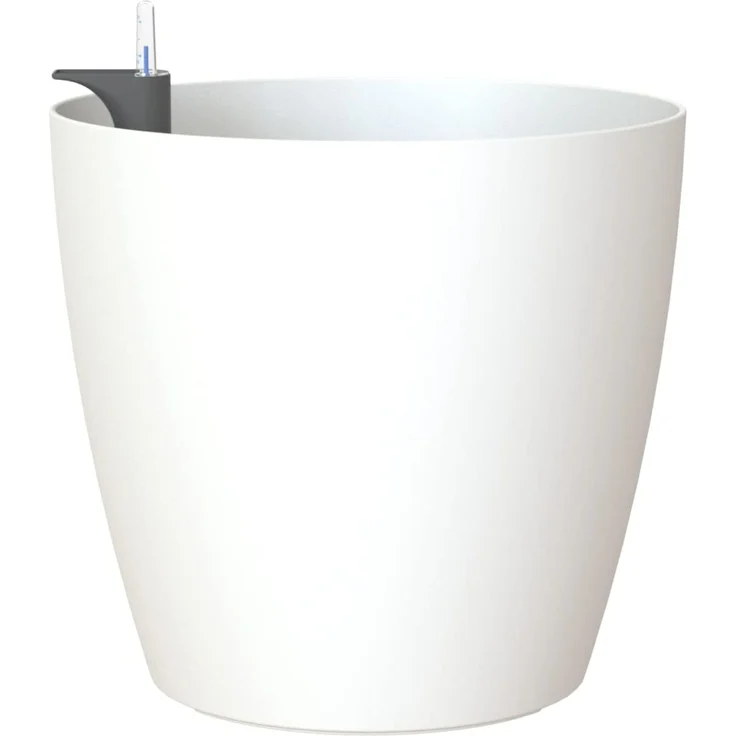 ARTEVASI San Remo Übertopf, matt, mit Selbstbewässerungssystem, 36 cm, weiß