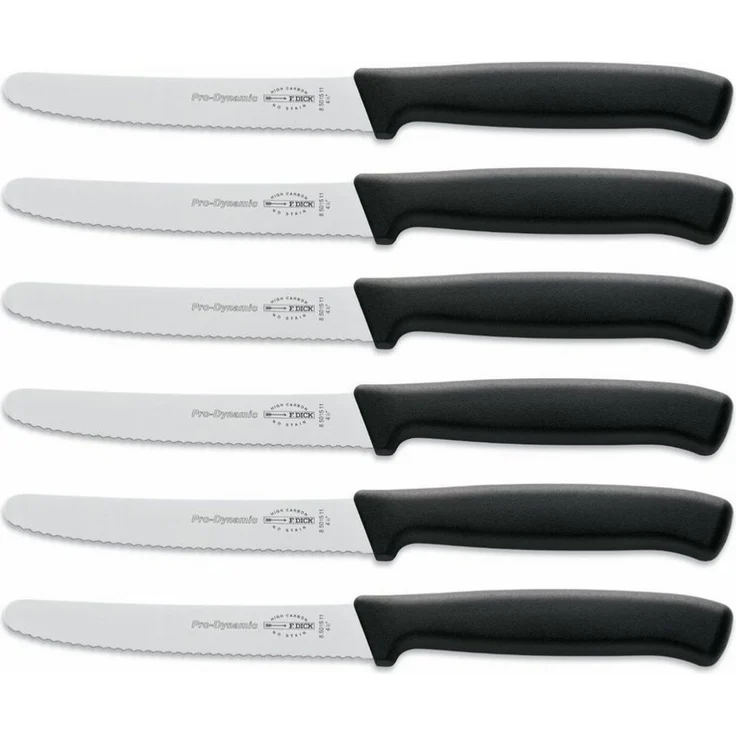 F. DICK Messer-Set F. DICK Allzweckmesser-Set ProDynamic 6x Messer schwarz 11 cm – Bild 3