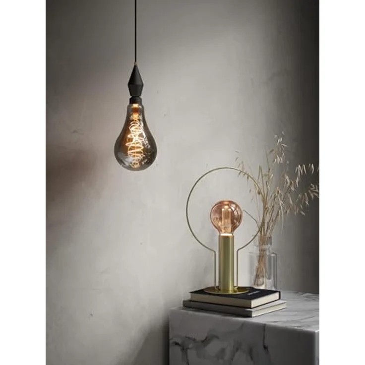 Nordlux Retro-Globus, goldfarbenes Leuchtmittel, 3,5 W, E27 – Bild 3