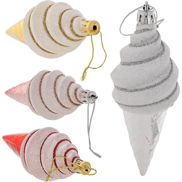 KADAX Set Abos Christbaumschmuck, 4 Stück Eis – Bild 9