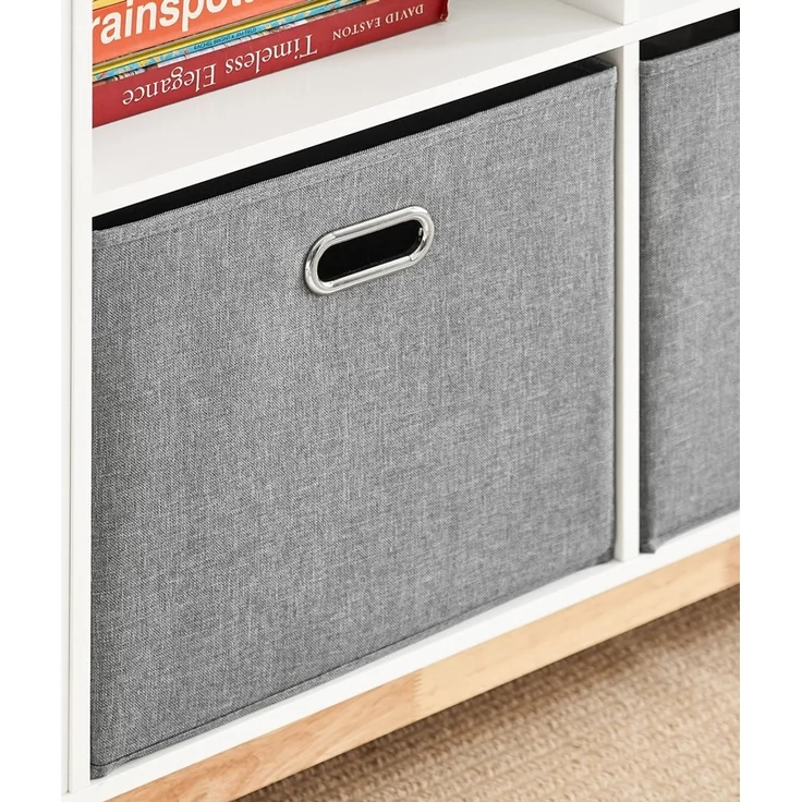 SoBuy KMB85-W Kinderregal, MDF, Lackiert, Weiß, 100 x 80 x 35 cm – Bild 9