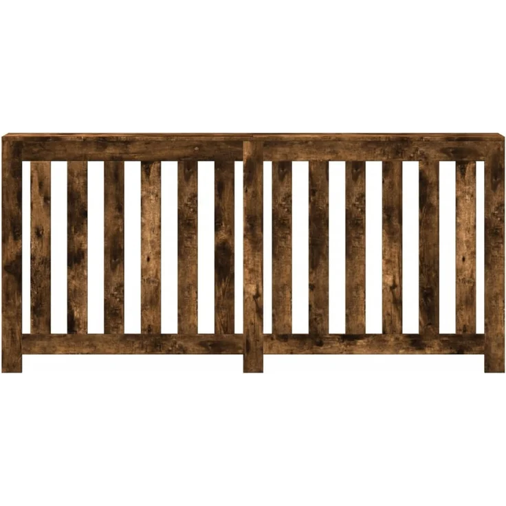 vidaXL Heizkörperverkleidung Räuchereiche 175x20x82 cm Holzwerkstoff 852757 – Bild 3