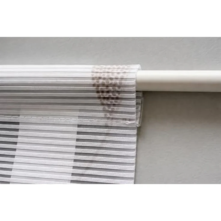 HOME WOHNIDEEN Scheibengardine (3 St), Stangendurchzug, halbtransparent – Bild 7