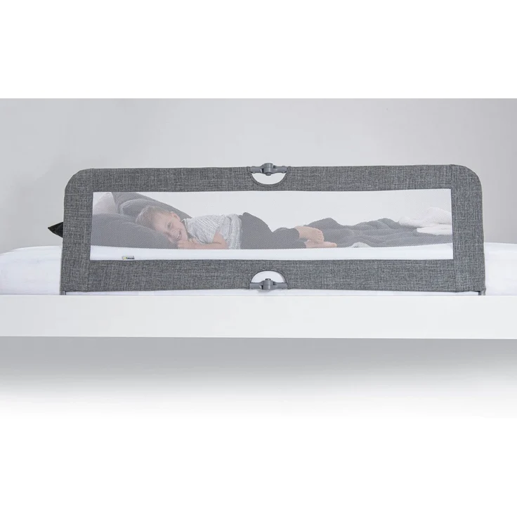 HAUCK 'Sleep N Safe Plus XL' Bettschutzgitter 50x150 cm grau – Bild 2