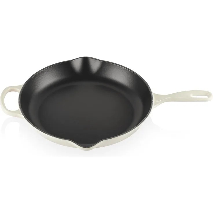 LE CREUSET Bratpfanne Brat- und Servierpfanne Signature rund meringue 30cm