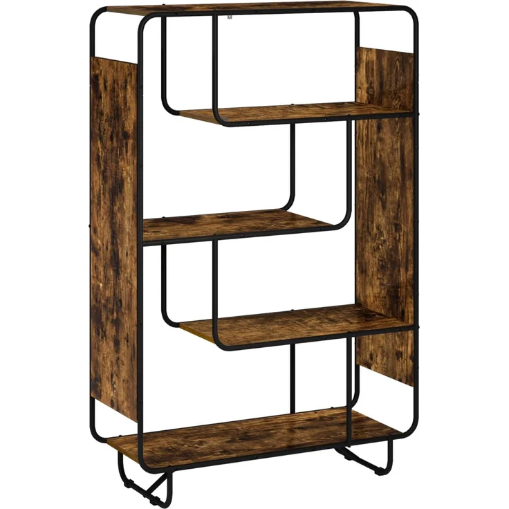 vidaXL Highboard Räuchereiche 93.5 x 37.5 x 144 cm Holzwerkstoff 8007950 – Bild 1
