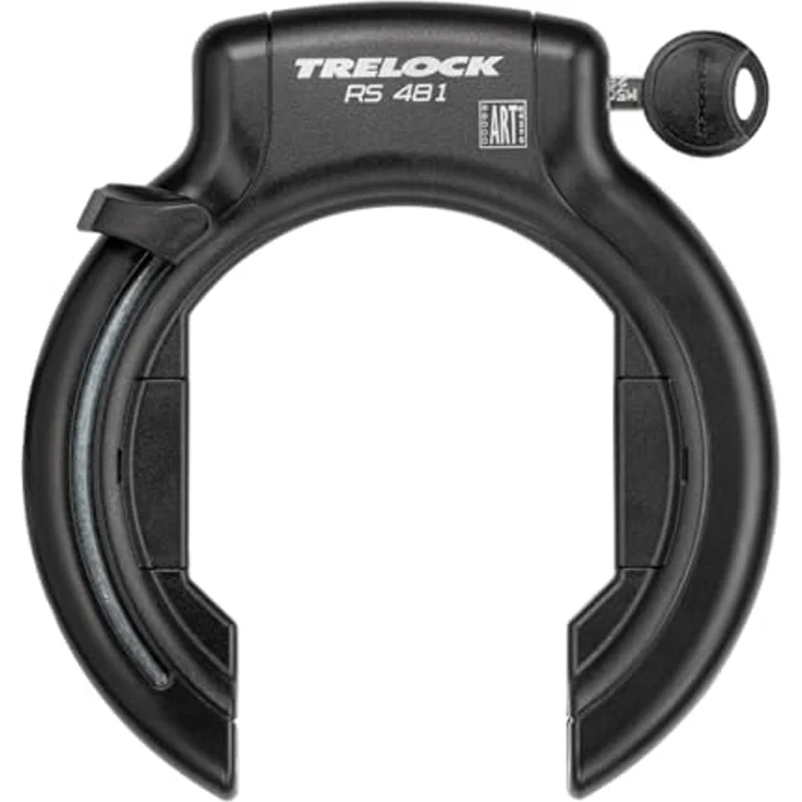Trelock Steckschloss Rahmenschloss RS 481 NAZ nicht abziehb. Schlüssel – Bild 1