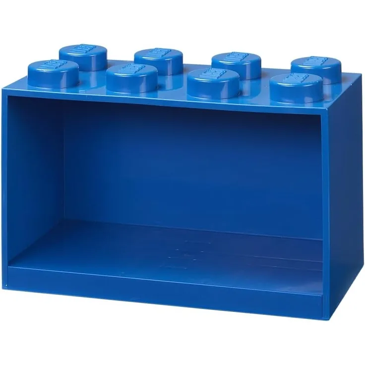Room Copenhagen LEGO Wandregal 8 Noppen - blau