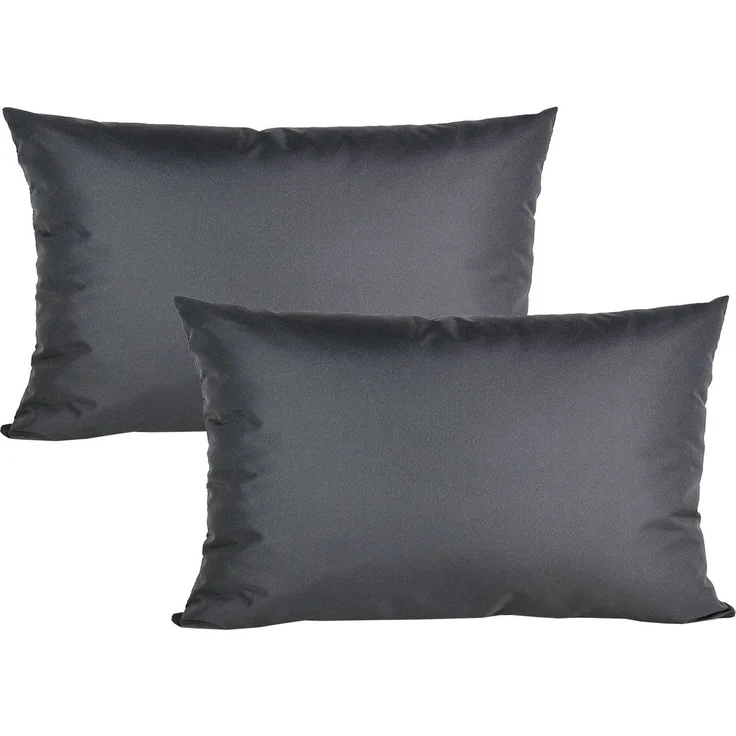 JACK Kissenbezüge 2er Set 40x60cm Outdoor Wasserfest, (2 Stück), 2x Kissenhülle, strapazierfähig, wasserabweisend, Innen & Außen – Bild 1