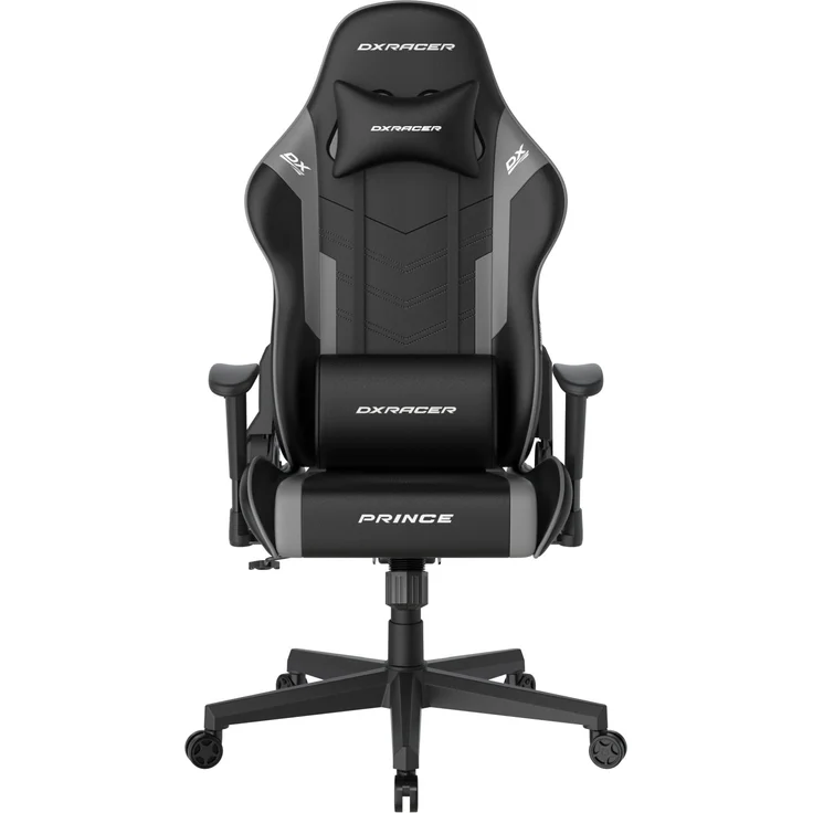 DXRacer PRINCE L Gamingstuhl - PU / Schwarz-Grau – Bild 1